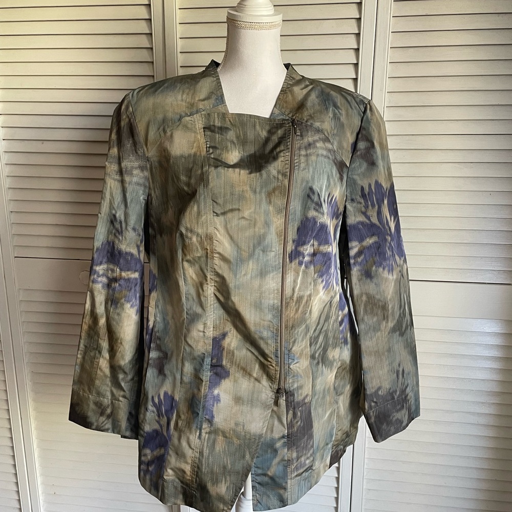 Selection By Ulla Popken Kurtka Jacket Side Zip Size 18